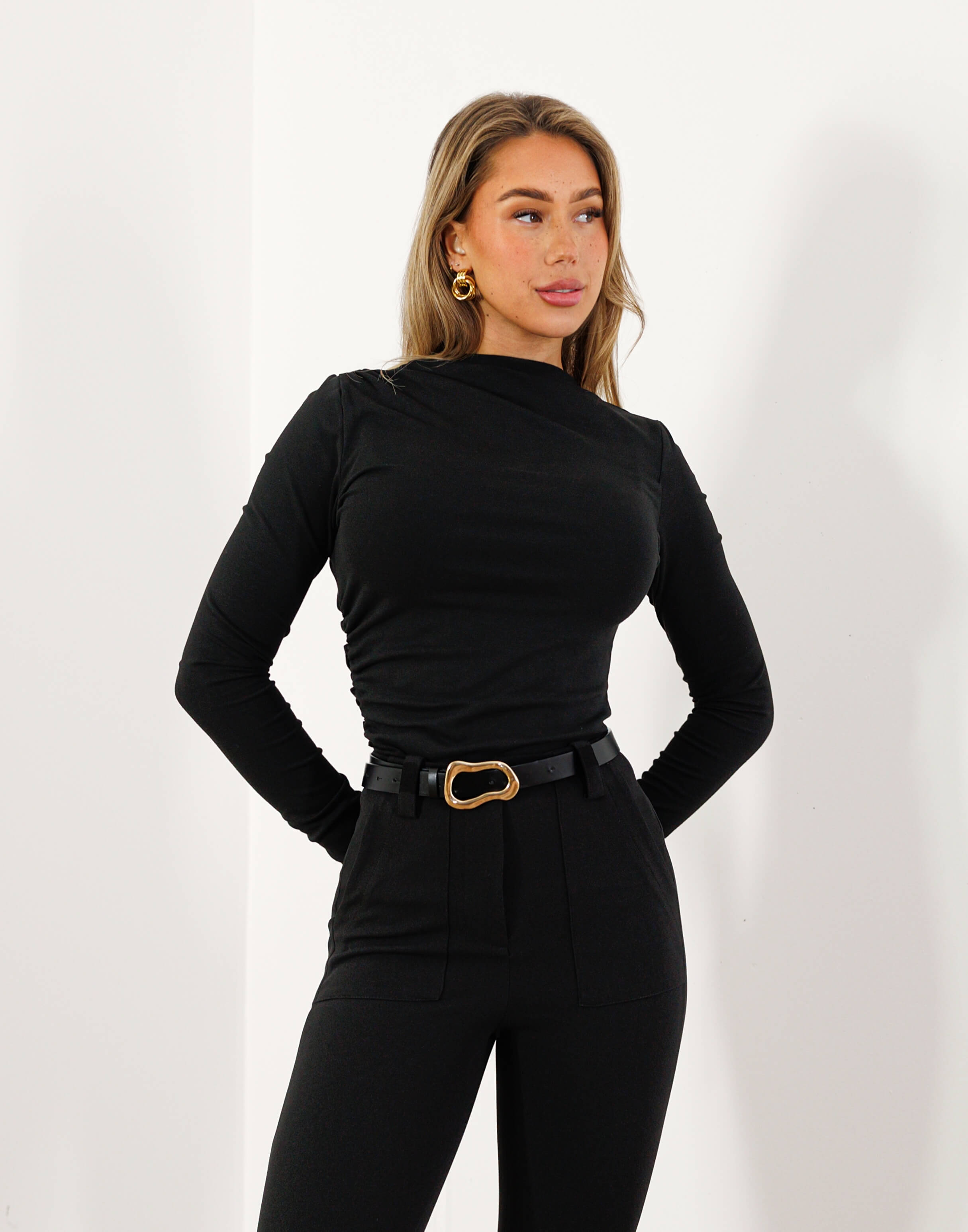 Zelma Top — catalog photograph for Five Black Top Outfit Formulas for Your Rotation