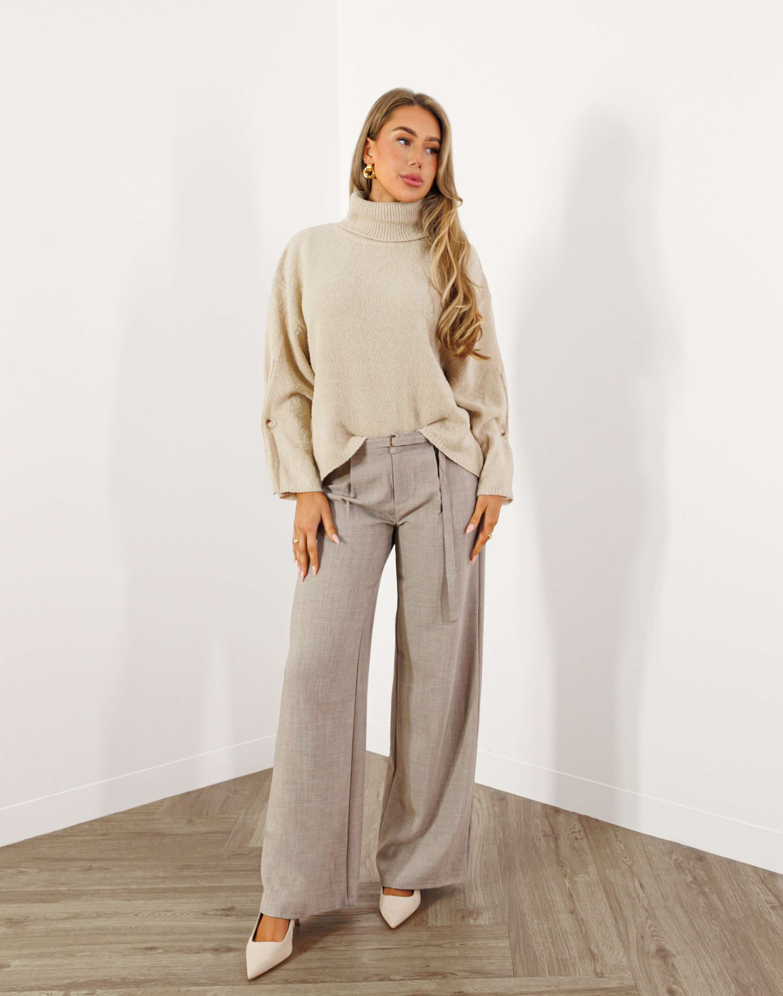 Alex Knit Jumper — catalog photograph for Transitional Knitwear Outfits for In-Between Days