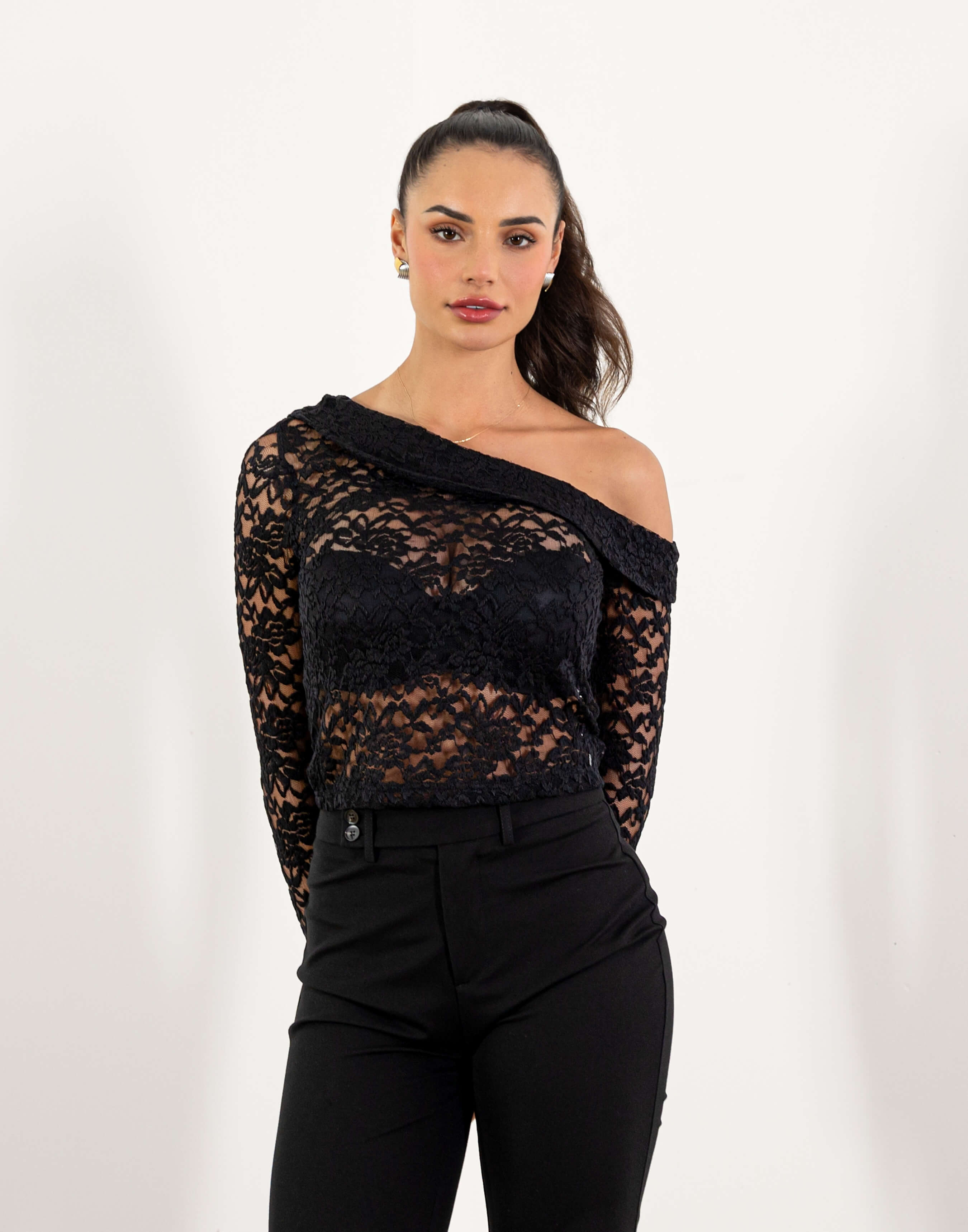Jocelyn Top — catalog photograph for A Lace Top Outfit Guide for Daytime and Evening