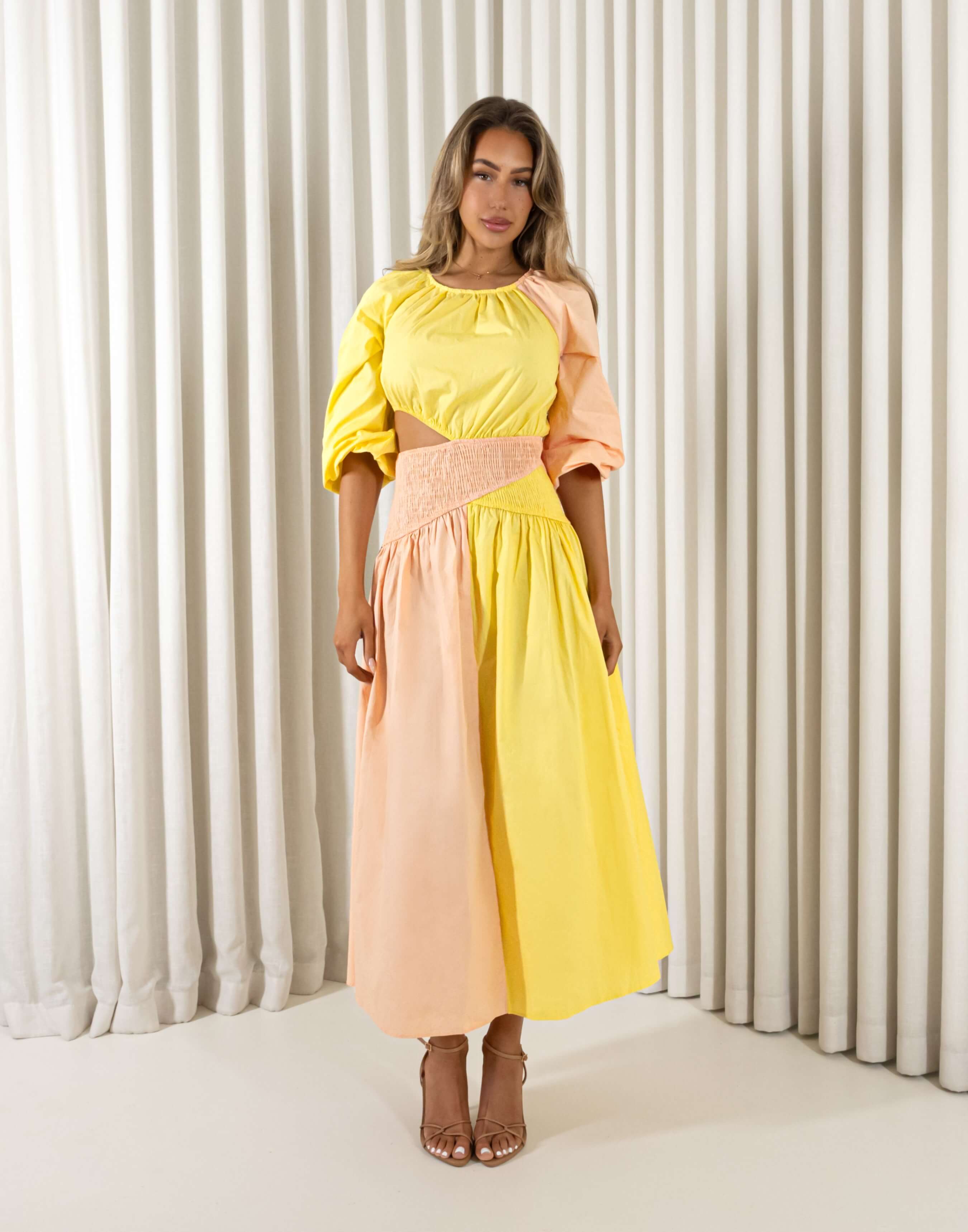 Shannon Midi Dress — catalog photograph for Graduation Guest Outfit Ideas: Polished, Comfortable, Personal