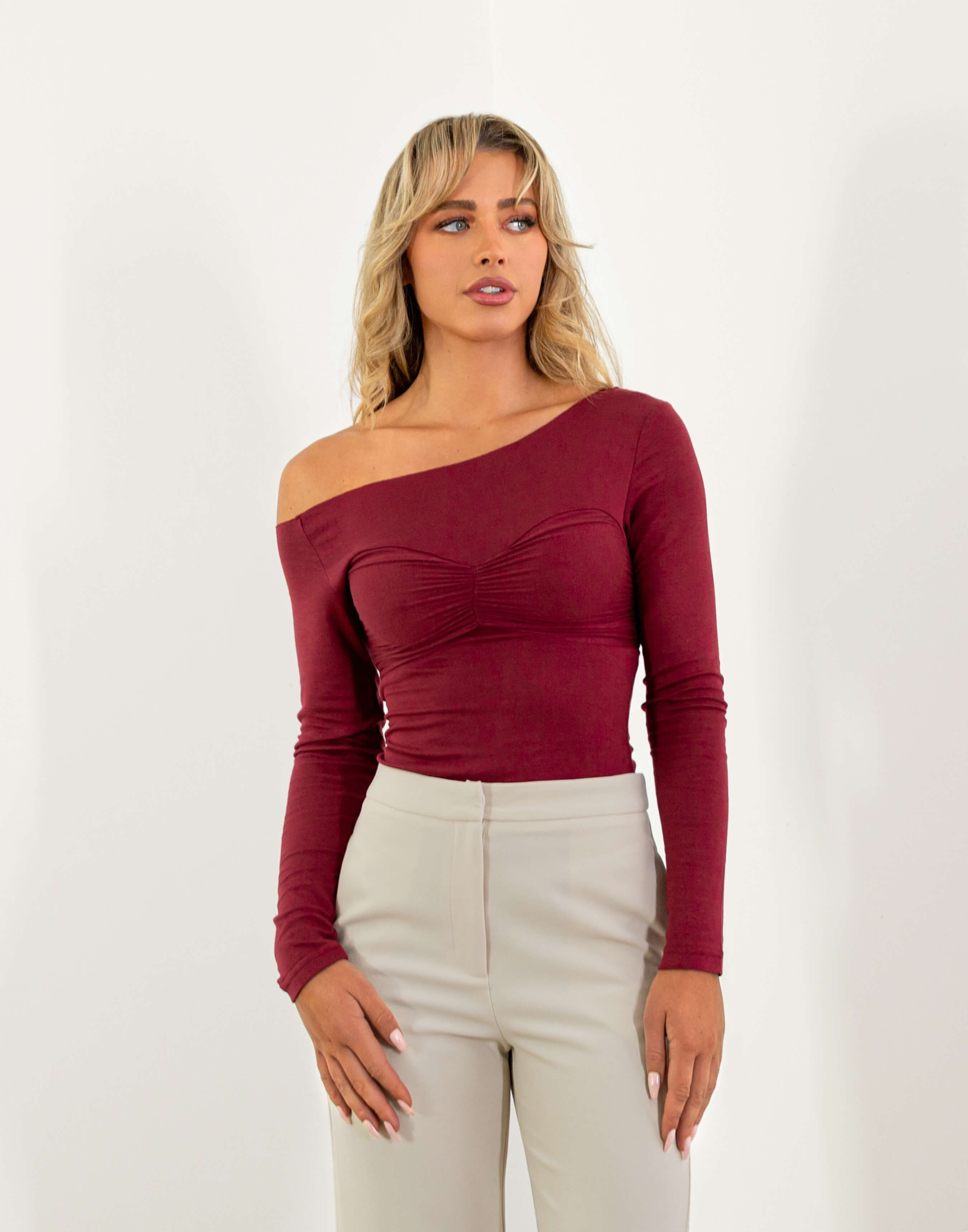 Yasmin Off Shoulder Top — catalog photograph for A First-Date Evening Outfit Formula That Still Feels Like You