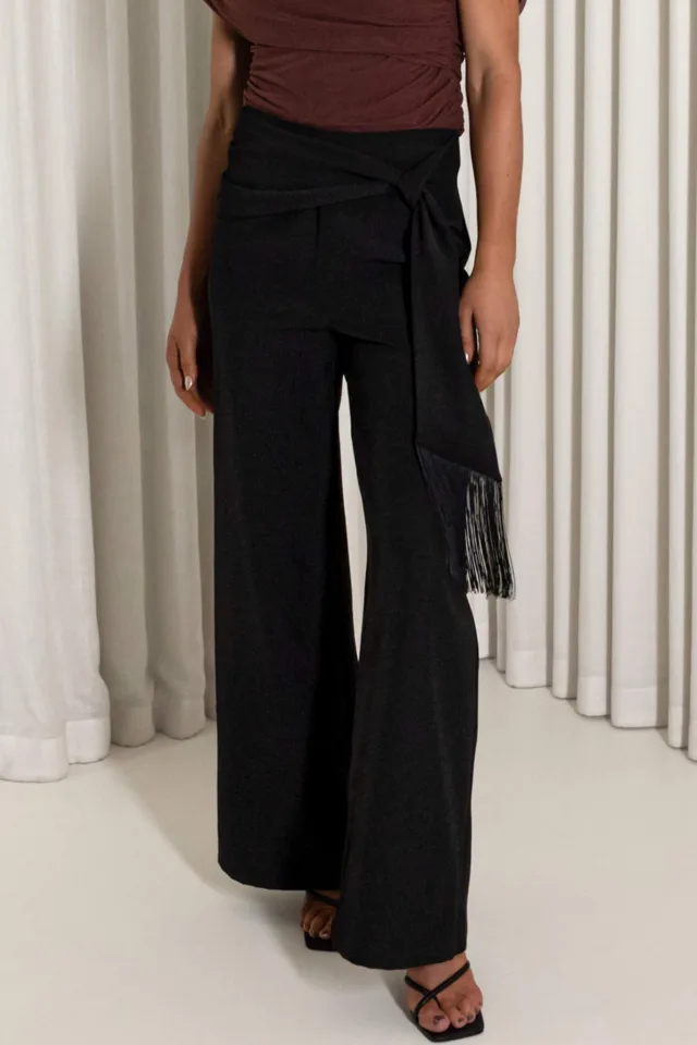 Gabrielle Black Pants – product image 1
