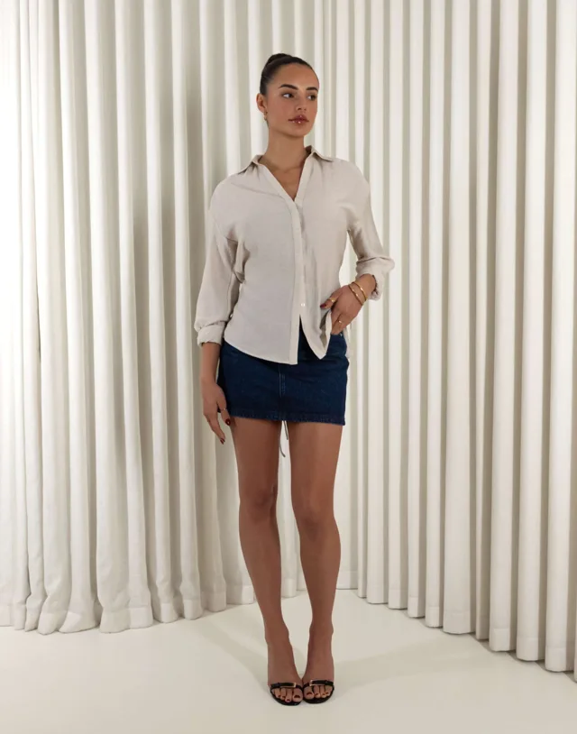 Stacey Linen Blend Shirt – product image 3