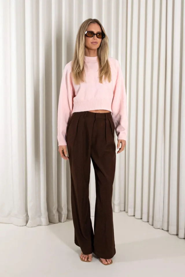 Delaney Pink Knit – product image 4