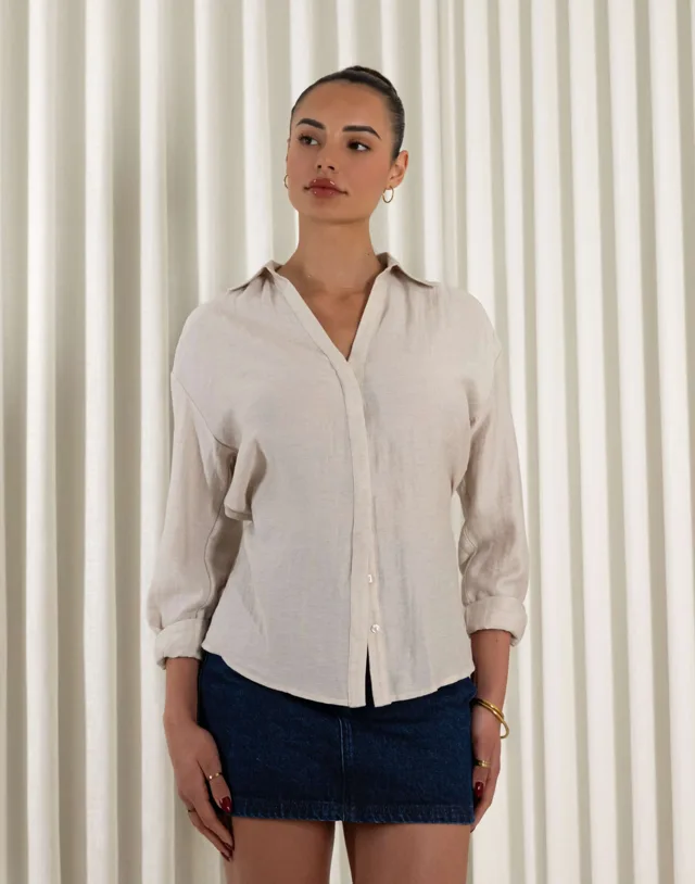 Stacey Linen Blend Shirt – product image 2