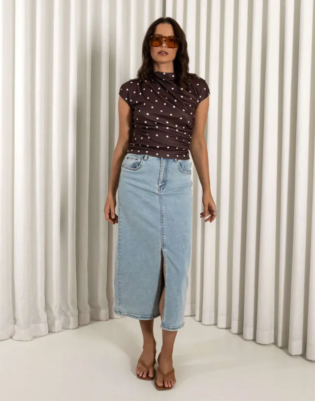 Nina Denim Skirt – product image 4