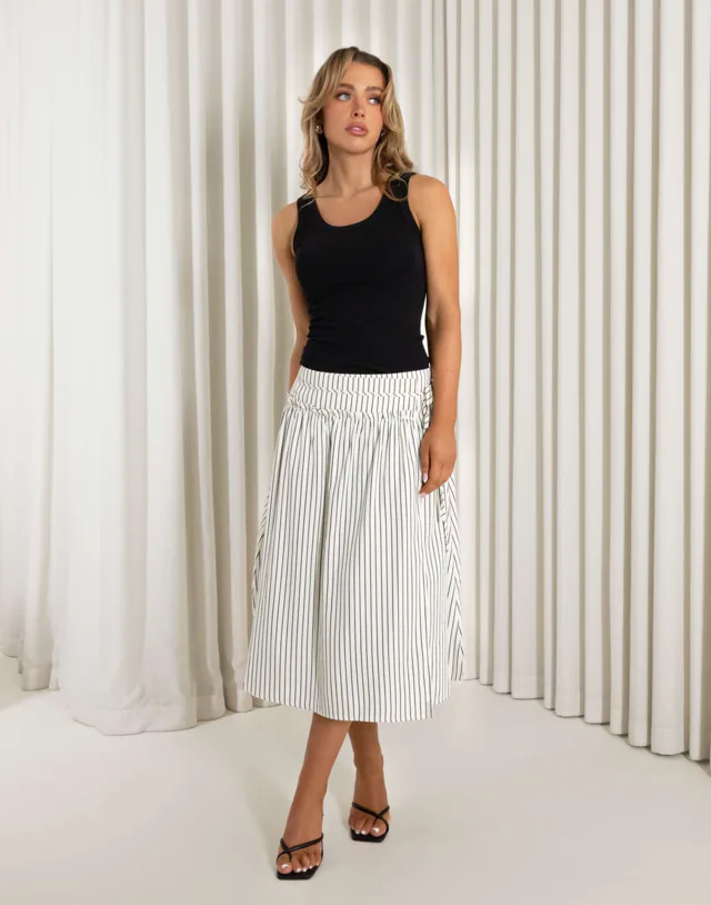 Ejae Stripe Skirt – product image 1