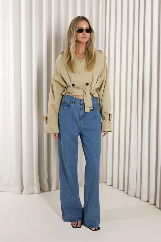 Justin Cropped Trench – product image 2