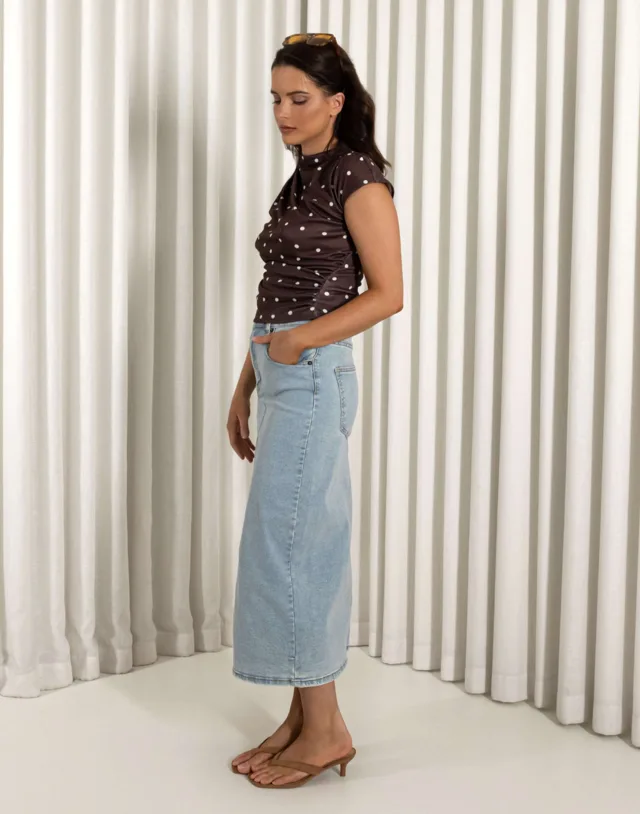 Nina Denim Skirt – product image 5