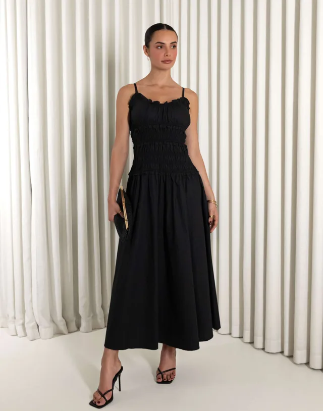 Nate Gathered Dress – product image 1