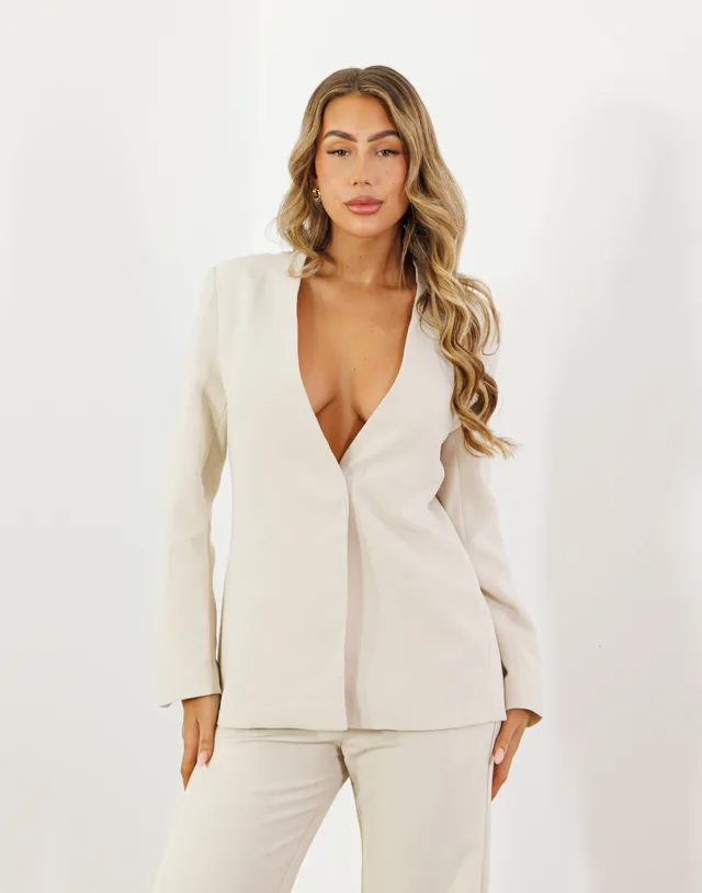 Huda Relaxed Blazer – detail