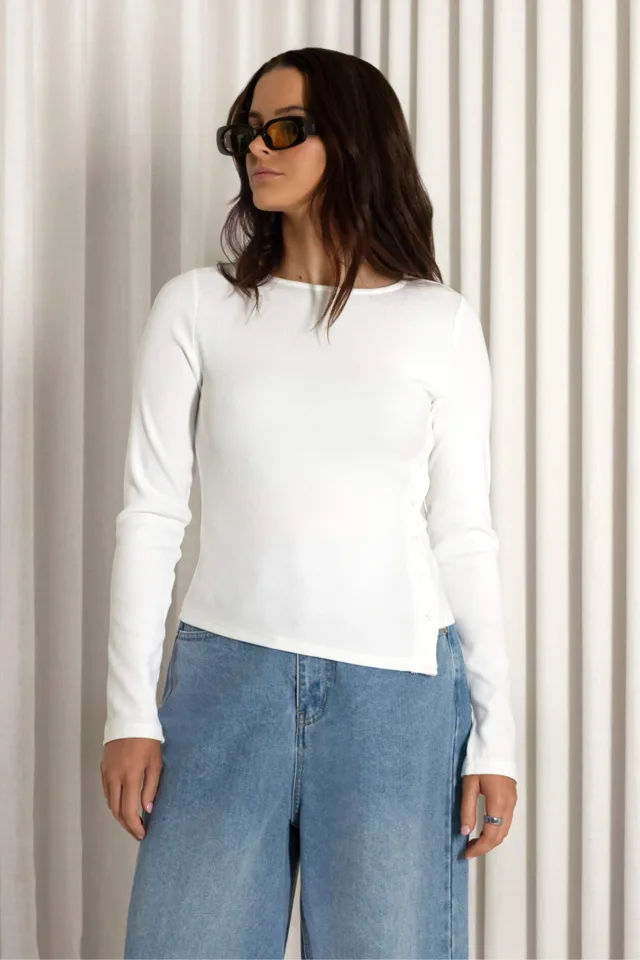 Lauren Button Top – product image 2