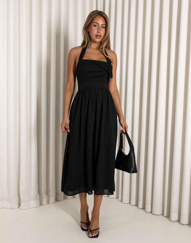 Bella Halter Dress – product image 3