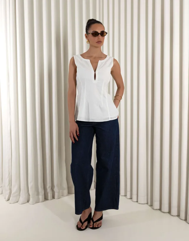 Rory Linen Blend Top – product image 1