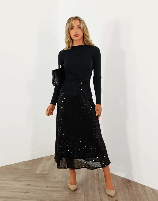 Adrian Sequin Skirt – product image 4