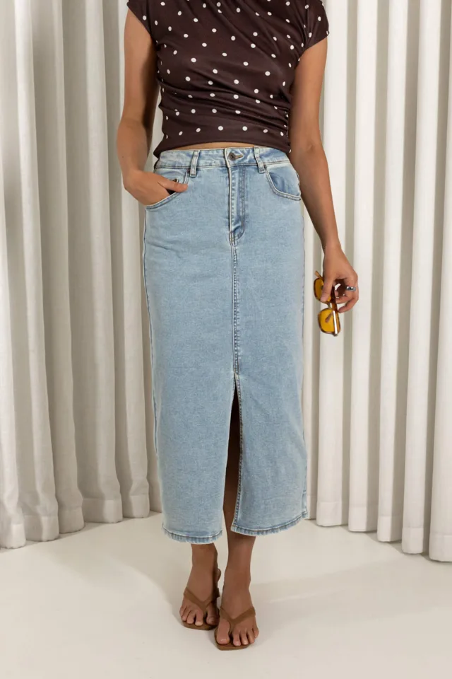 Nina Denim Skirt – product image 1