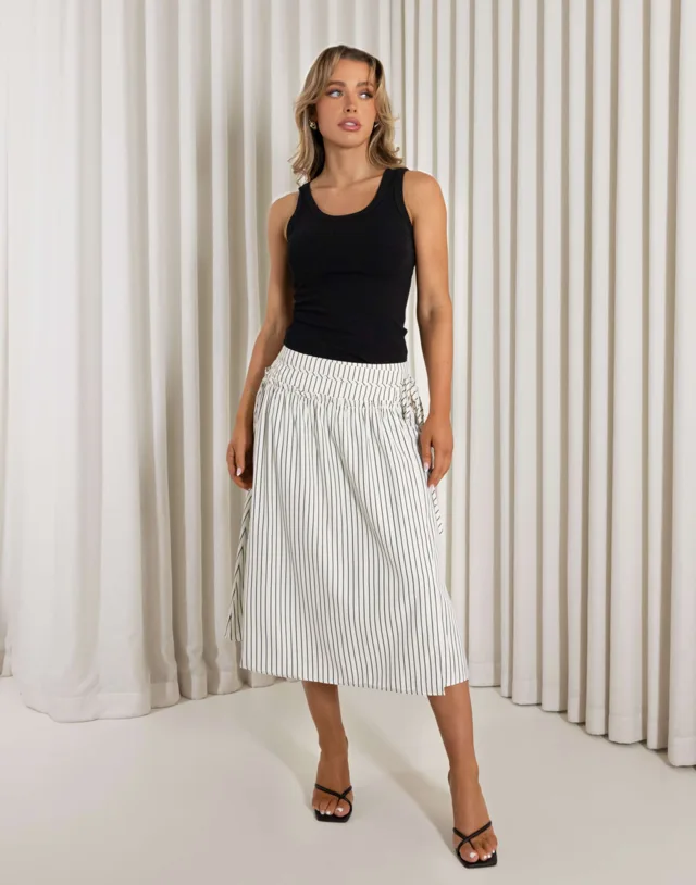 Ejae Stripe Skirt – product image 3