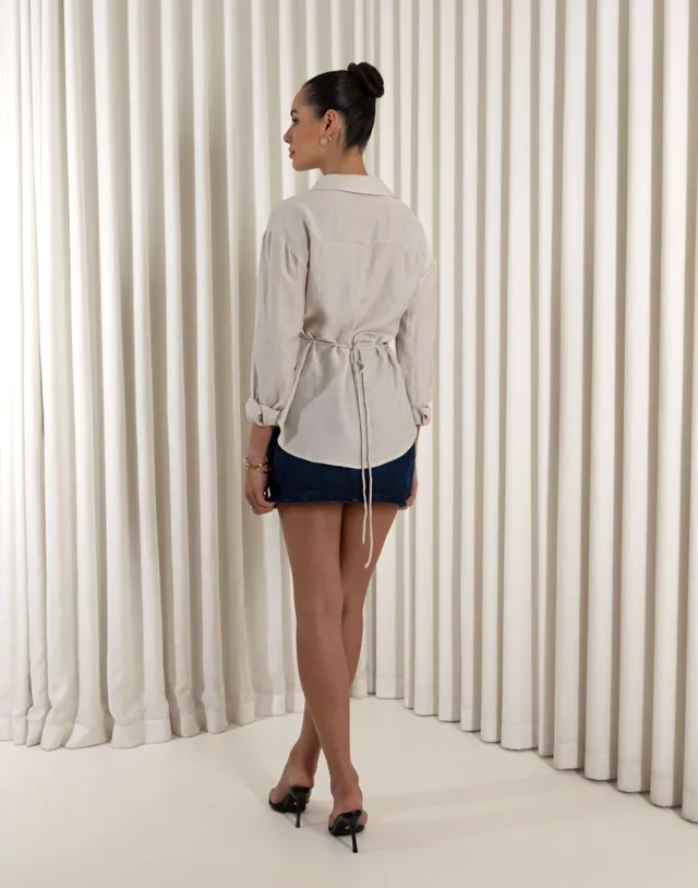 Stacey Linen Blend Shirt – product image 5