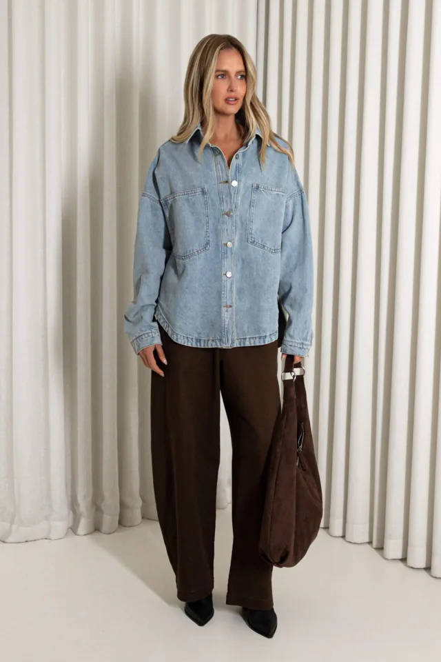 Wes Denim Shacket – product image 4