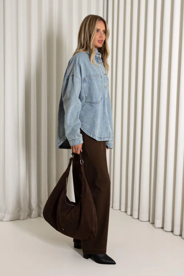 Wes Denim Shacket – product image 3