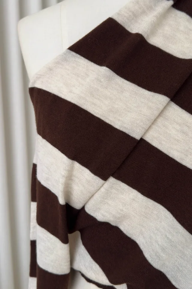Charles Stripe Knit – close-up