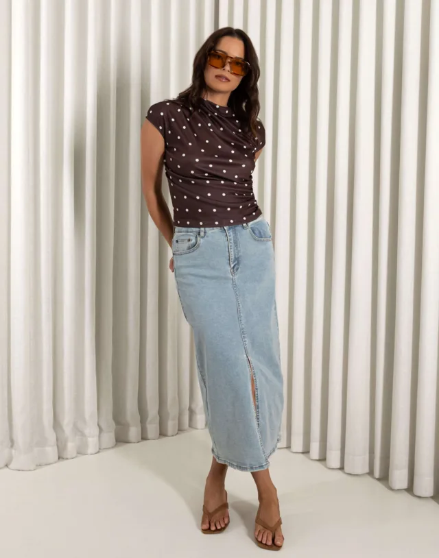 Nina Denim Skirt – product image 3
