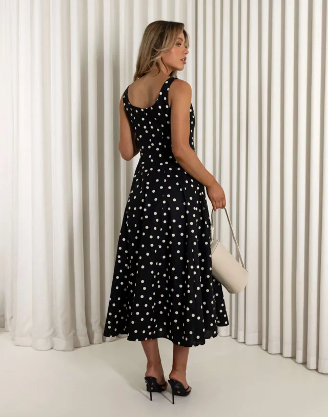 Christine Polka Dot Dress – product image 4