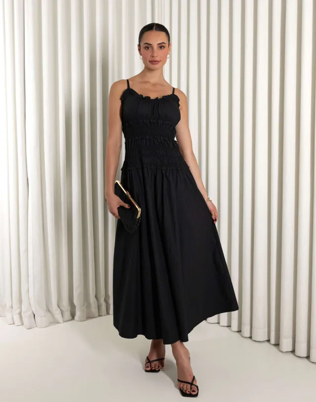 Nate Gathered Dress – product image 3