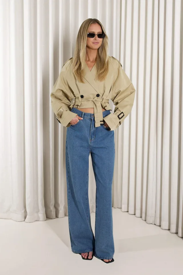 Justin Cropped Trench – product image 4