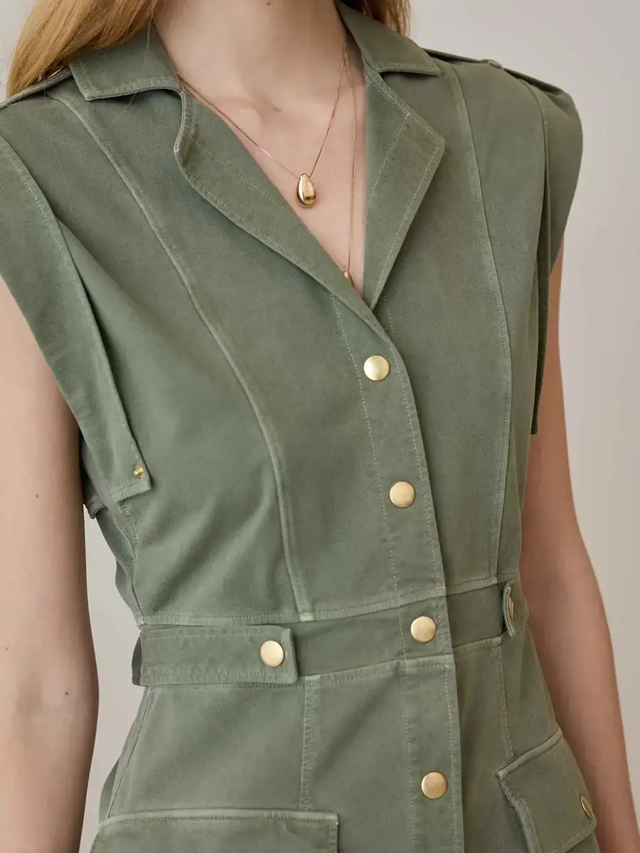 Washed Beck Dress